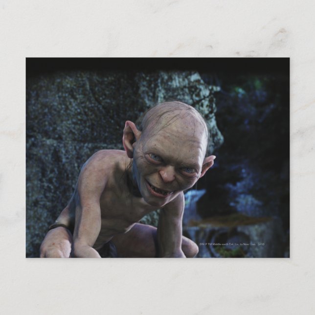 Postal GOLLUM™ con sonrisa (Anverso)