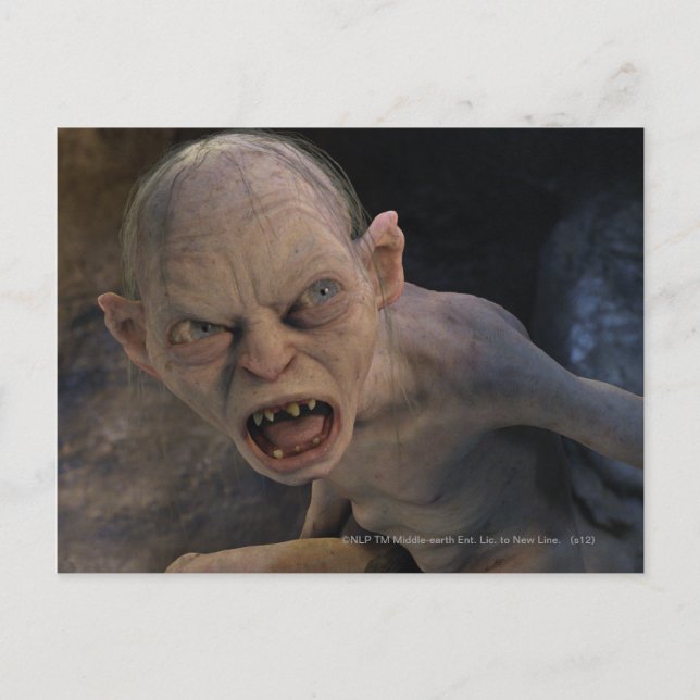 Postal GOLLUM™ Primer Plano (Anverso)