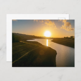 Postal Golpe de oro en el embalse de Baitings