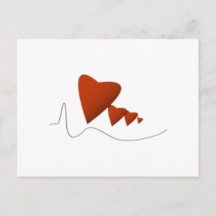 Postal Golpes de corazón