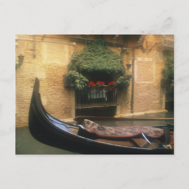 Postal Gondola and Restaurant, Venecia, Veneto, Italia (Anverso)