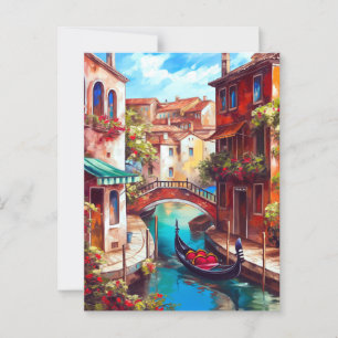 Postal Gondola, un sueño veneciano en el Gran Canal