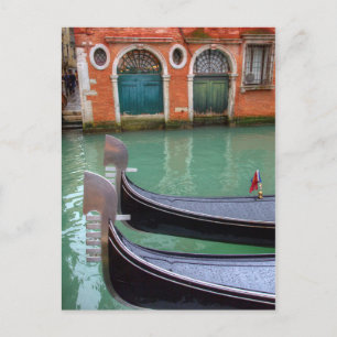 Postal Góndolas en el Gran Canal, Venecia