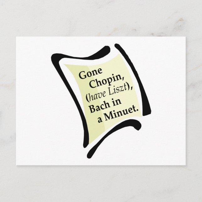 Postal Gone Chopini (Anverso)