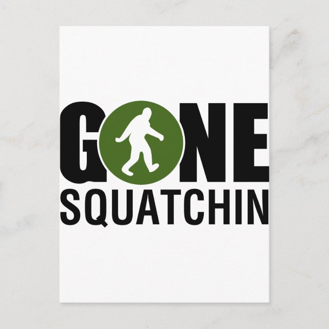 Postal Gone Squatchin (Anverso)