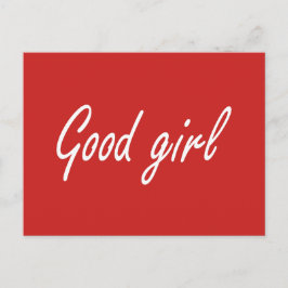 Postal Good girl