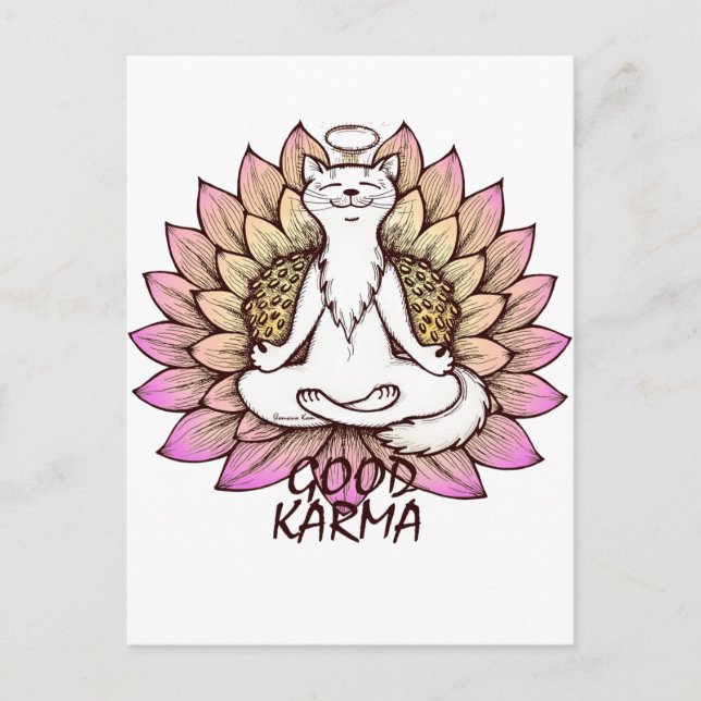 Postal Good Karma (Anverso)