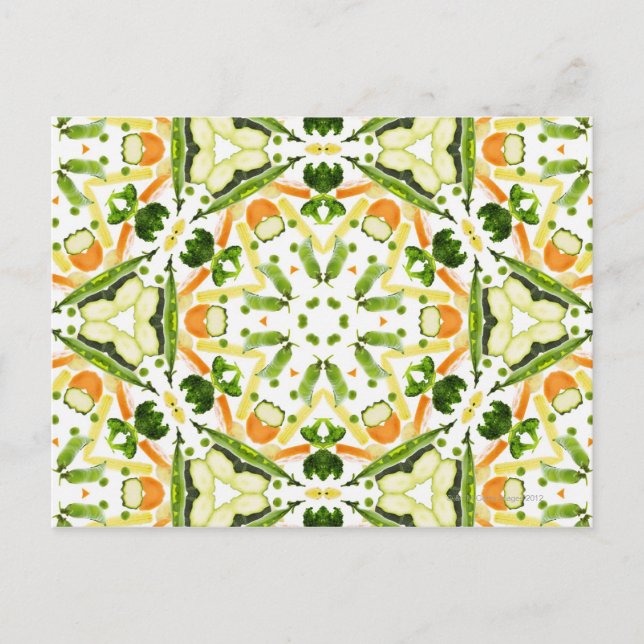 Postal Good karma and well being from a healthy diet 3 (Anverso)