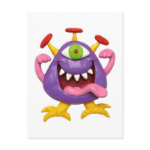 Goofy Purple Monstruo