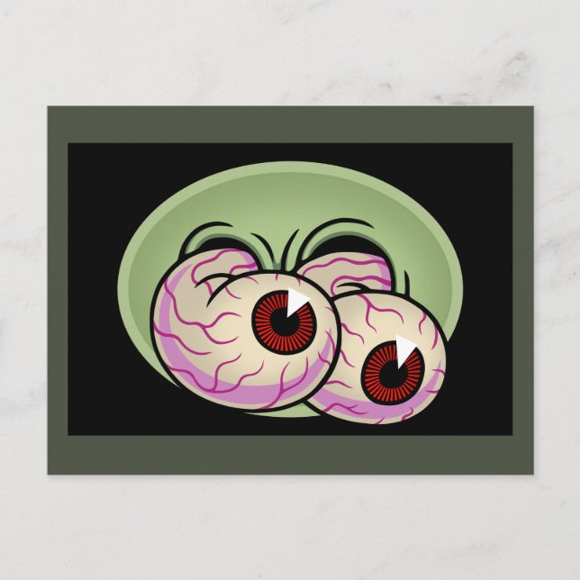 Postal Googly Monster Eyes (Anverso)