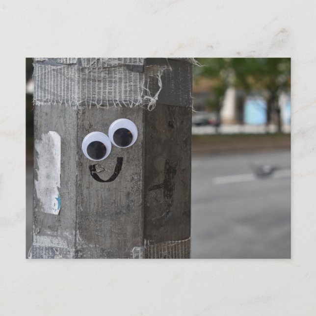 Postal Googogly Eyes Eyeballs New York City Photography N (Anverso)