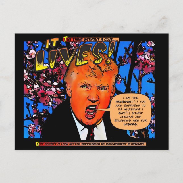 Postal GOP y florecimiento (Anverso)