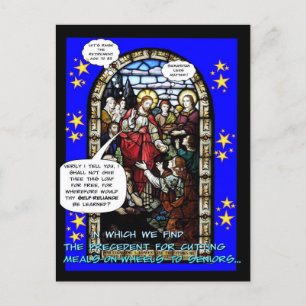 Postal GOP y los hambrientos