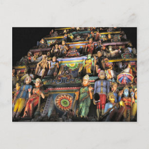 Postal Gopuram de noche