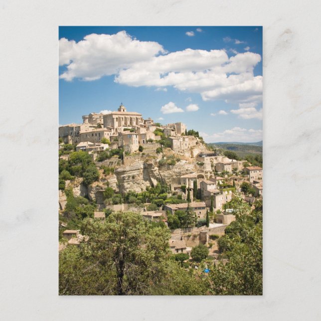 Postal Gordes (Anverso)