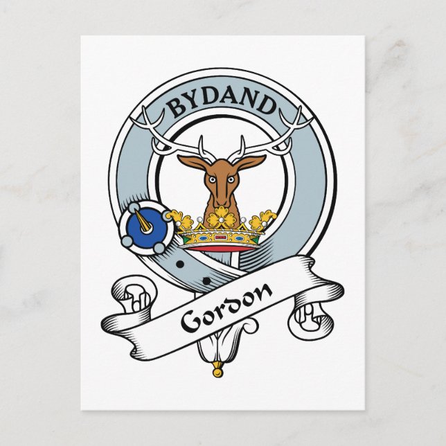 Postal Gordon Clan Badge (Anverso)