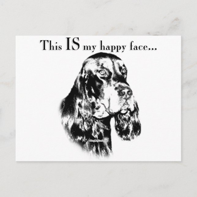 Postal Gordon Happy Face (Anverso)