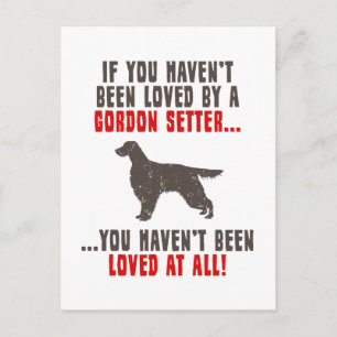 Postal Gordon Setter