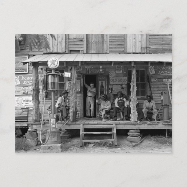 Postal Gordonton, Carolina del Norte: 1939 (Anverso)