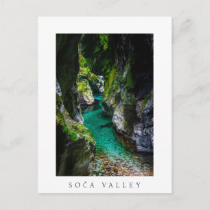 Postal Gorge de soca en Eslovenia
