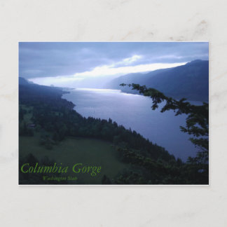 Postal Gorge del río Columbia