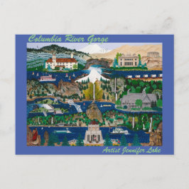 Postal Gorge del río Columbia