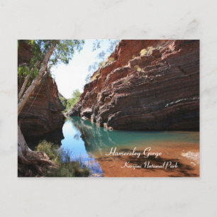 Postal Gorge Hamersley, Parque Nacional Karijini - Postca