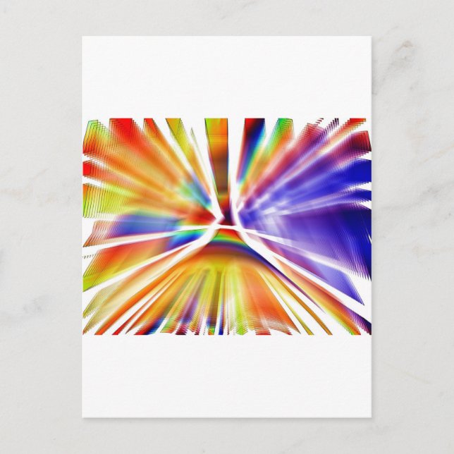 POSTAL GORGEORERO DE PINTURA DE ARTE (Anverso)