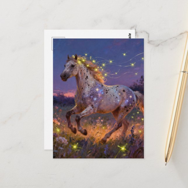 Postal Gorgeous Year of the Horse  (Anverso/Reverso In Situ)