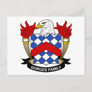 Postal Gorges Family Crest