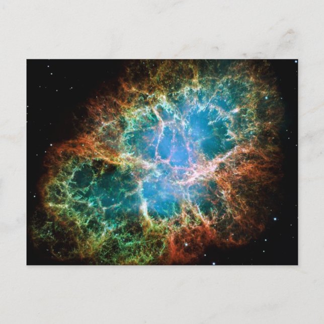 Postal Gorgoous Photo of the Crab Nebula (Anverso)