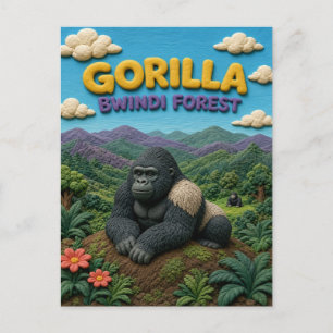 Postal Gorila Bosque Bwindi Moderno KlayKoo