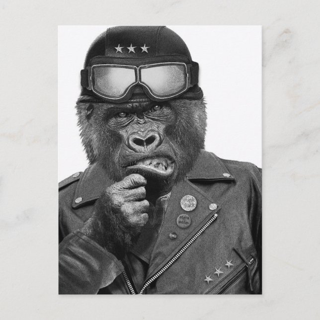 Postal Gorilla Guy (Anverso)