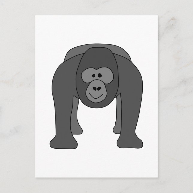 Postal Gorilla Personalizado (Anverso)