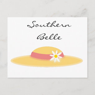 Postal Gorra Cute Personalizado de verano de Southern Be