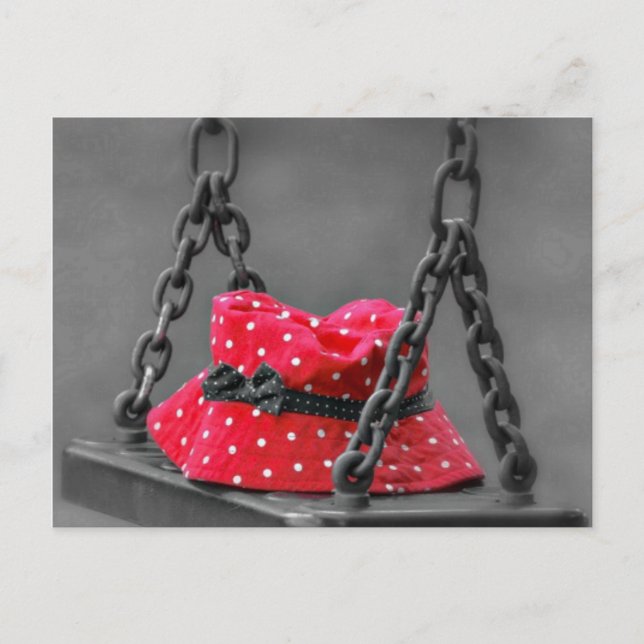 Postal Gorra de Cubo de Niños Swing (Anverso)