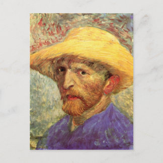 Postal Gorra de paja autorretrato (F526)Bella Artes Van G