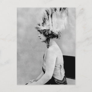 Postal Gorra de Wild Feather, a principios del siglo XX