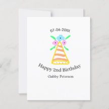 gorra naranja niños de 2 años retro floral brillan