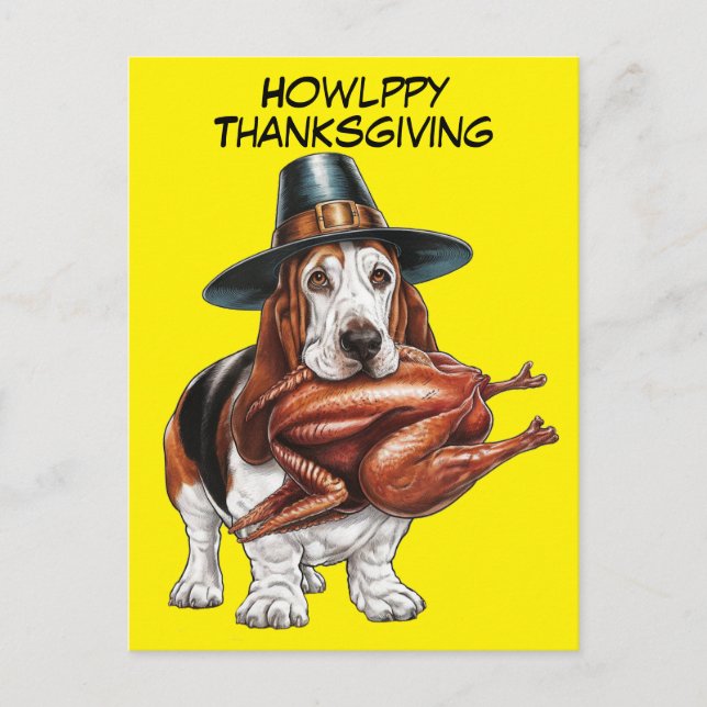 Postal gorra peregrino con un hongo de peregrino (Anverso)