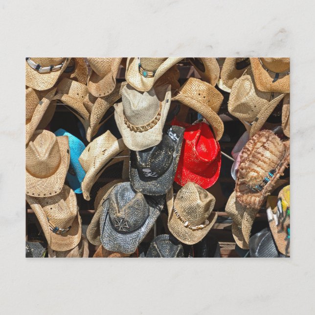 Postal Gorras Cowboy (Anverso)