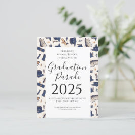 Postal gorras de graduación Patrón Graduación al aire lib