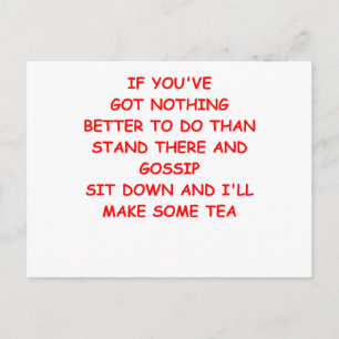 POSTAL GOSSIP
