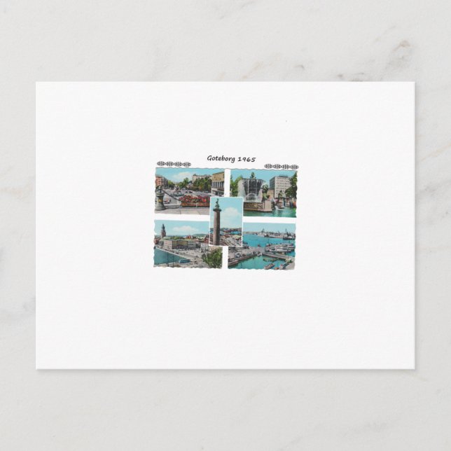 Postal Goteborg 1965 (Anverso)