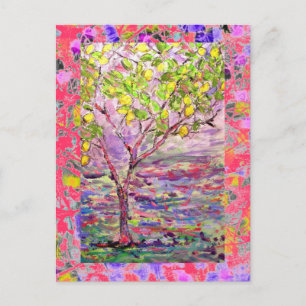 Postal goteo de limón