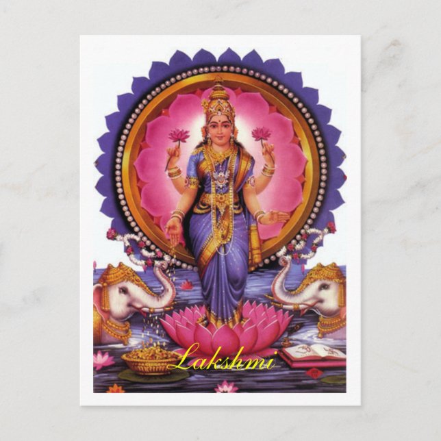Postal Gothic Chicz Lakshmi (Anverso)