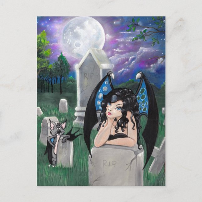 Postal "Gothic Midnight" (Anverso)