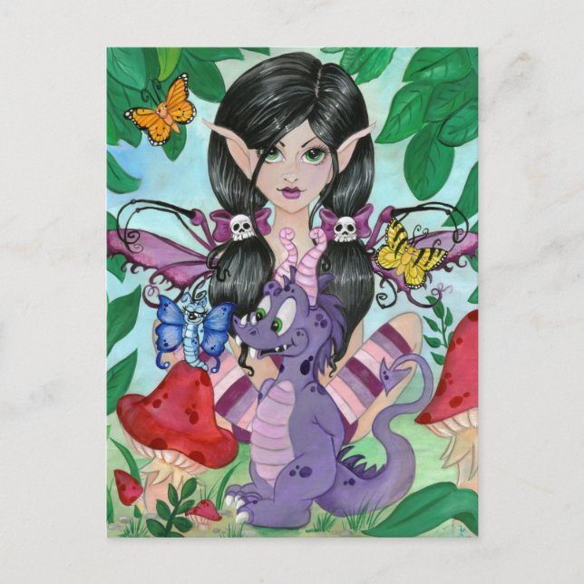 Postal "Gótica Cuties 2" (Anverso)