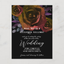 Gótico moderno Rosas oscuros QRC