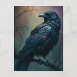 Postal Gótico Pastel Arte Ilustración de cuerdas solitari